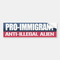 Alien anti-immigrants illégaux - conservateur -.
