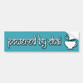 Autocollant De Voiture Alimenté par Chai