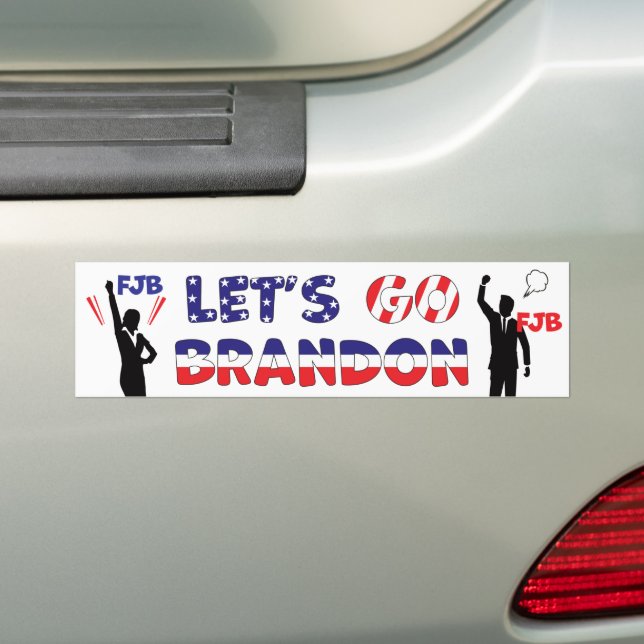 Autocollant De Voiture Allons Brandon (En voiture)