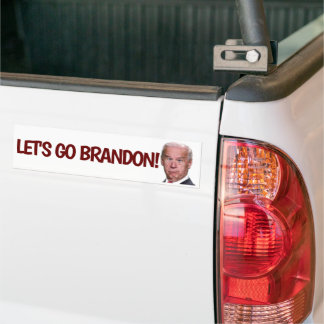 Autocollant De Voiture Allons Brandon Bumper Sticker