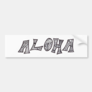 Autocollant De Voiture Aloha adhésif pour pare-chocs