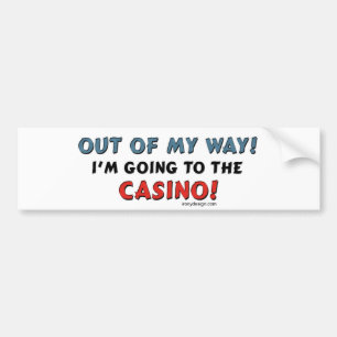 Autocollant De Voiture Amants de casino