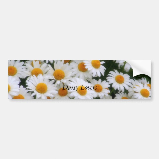 Autocollant De Voiture , Amants de marguerite (Devant)