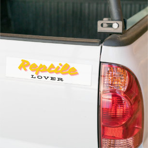 Autocollant De Voiture Amateur de reptiles