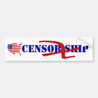 America USA Liberté n'inclut pas la censure