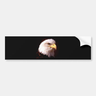 Autocollant De Voiture Américain Eagle d'Eagle chauve