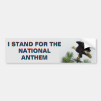 Américain Eagle que je représente l'hymne