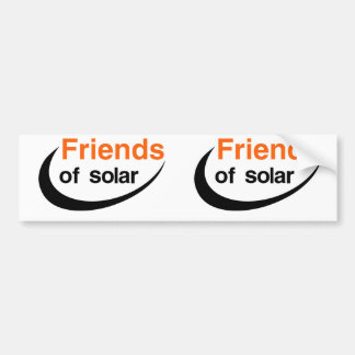 Autocollant De Voiture Amis de solaire