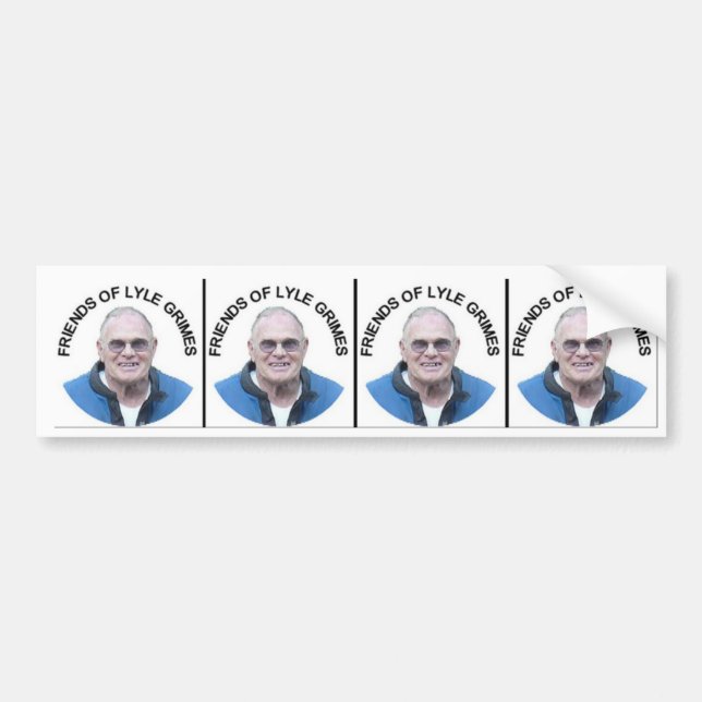 Autocollant De Voiture Amis des crasses de Lyle (Devant)