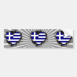 Autocollant De Voiture Amour Grèce du cru I
