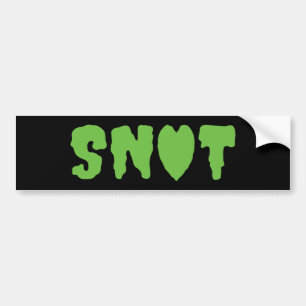 AUTOCOLLANT DE VOITURE AMOUR SNOT