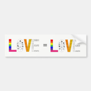 Autocollant De Voiture Amour universel