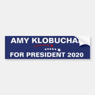 Autocollant De Voiture Amy Klobuchar pour le président 2020