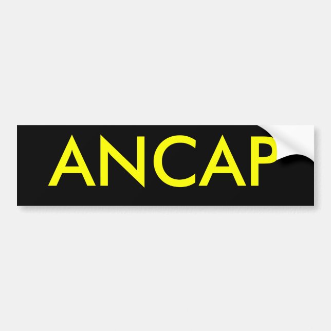 AUTOCOLLANT DE VOITURE ANCAP (Devant)