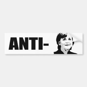 Autocollant De Voiture Angela Merkel