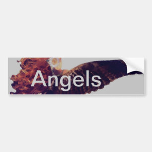 Autocollant De Voiture Anges - art de CricketDiane