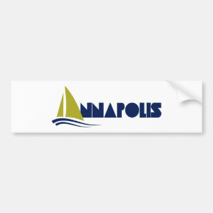 Autocollant De Voiture Annapolis, Maryland