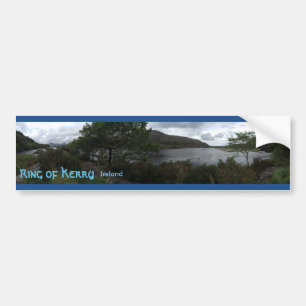 Autocollant De Voiture Anneau irlandais de Kerry Irlande Bumpersticker
