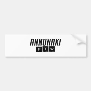 Autocollant De Voiture Annunaki FTW