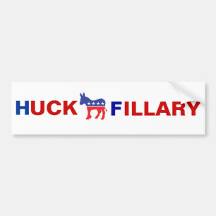 Autocollant De Voiture Anti adhésif pour pare-chocs de Hillary Clinton