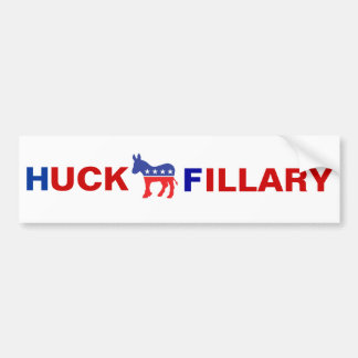 Autocollant De Voiture Anti adhésif pour pare-chocs de Hillary Clinton