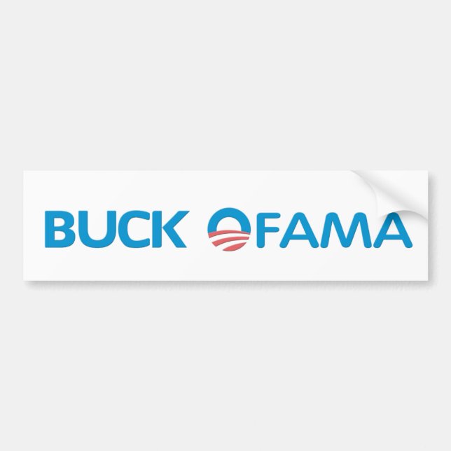 Autocollant De Voiture Anti adhésif pour pare-chocs d'Obama (Devant)