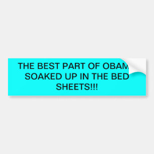 Autocollant De Voiture anti adhésif pour pare-chocs d'obama
