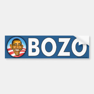 Autocollant De Voiture Anti adhésif pour pare-chocs d'Obama "Obozo"
