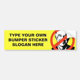 Autocollant De Voiture ANTI-BIDEN - Anti-Joe Biden