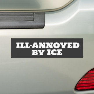 Autocollant De Voiture anti-ICE humor