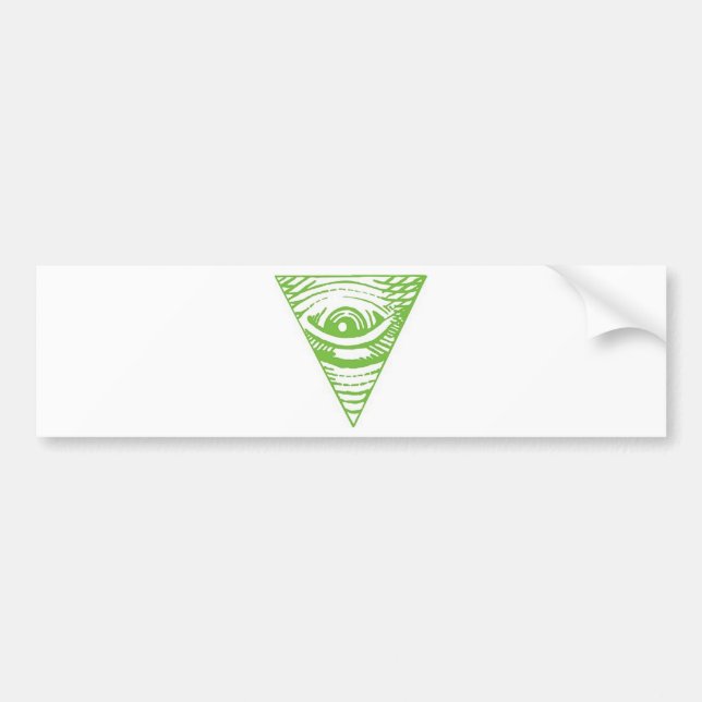 Autocollant De Voiture Anti-Illuminati (Devant)