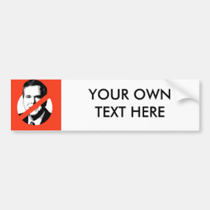 AUTOCOLLANT DE VOITURE ANTI-JEB BUSH