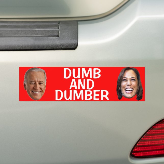 AUTOCOLLANT DE VOITURE ANTI JOE BIDEN TRUMP 2020 BUMPER STICKER (En voiture)