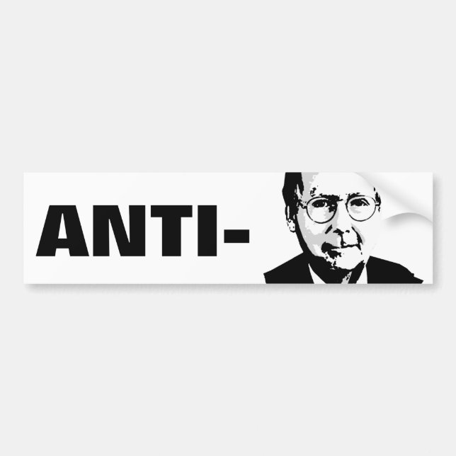 Autocollant De Voiture ANTI-MCCONNELL - Anti-Mitch Mcconnell (Devant)
