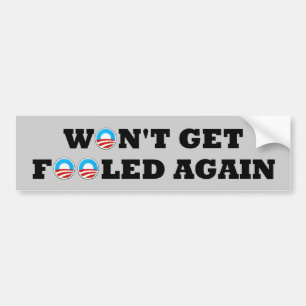 Autocollant De Voiture Anti Obama