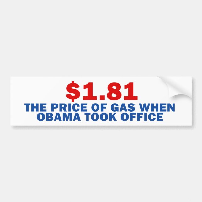 Autocollant De Voiture Anti Obama (Devant)