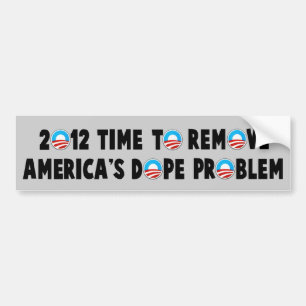 Autocollant De Voiture Anti Obama 2012