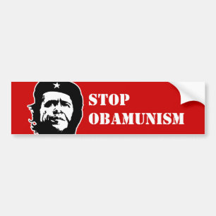 AUTOCOLLANT DE VOITURE ANTI-OBAMA/ADHÉSIF POUR PARE-CHOCS DE L'ARRÊT
