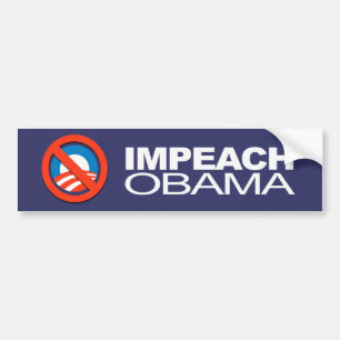 Autocollant De Voiture Anti-Obama - attaquez Obama