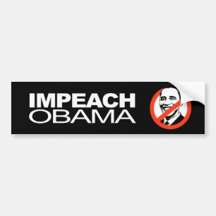 Autocollant De Voiture Anti-Obama - attaquez Obama