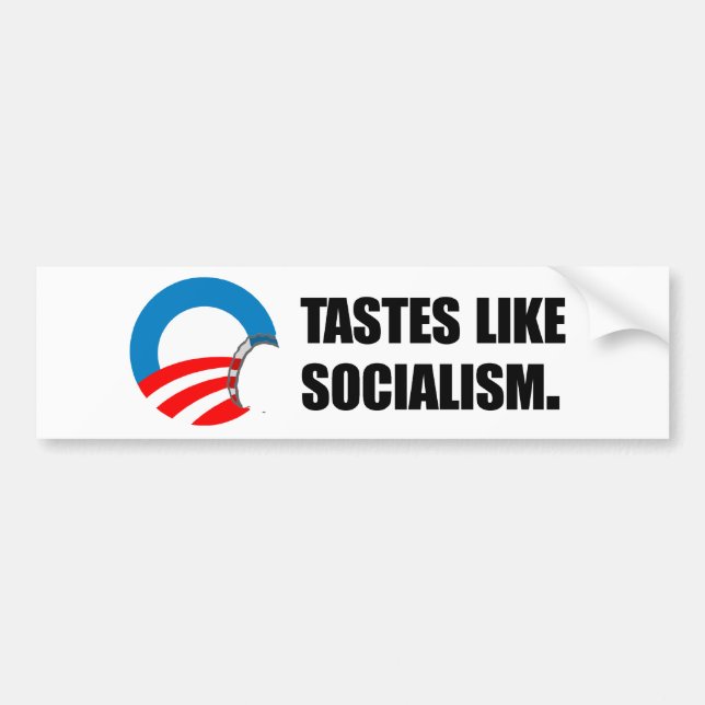 Autocollant De Voiture Anti-Obama Bumpersticker - les goûts aiment le (Devant)