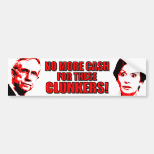 Autocollant De Voiture Anti Pelosi - anti Reid - tas de ferraille