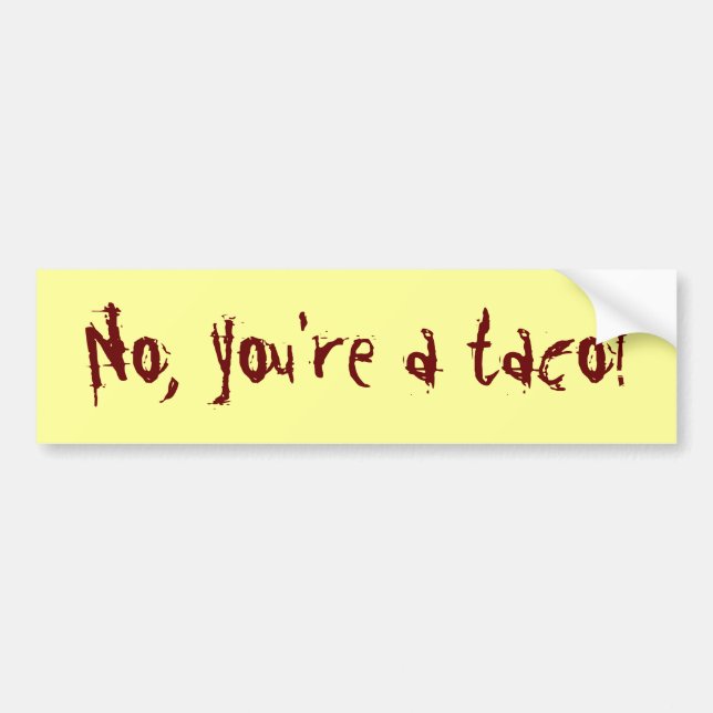 Autocollant De Voiture anti-taco (Devant)