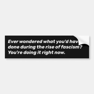 Autocollant De Voiture Antifasciste