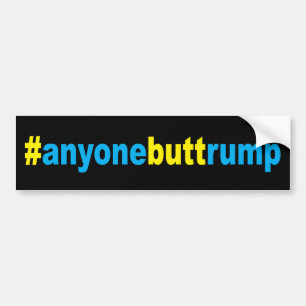 Autocollant De Voiture #anyonebuttrump