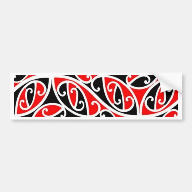 Autocollant De Voiture aotearoa maori (Devant)