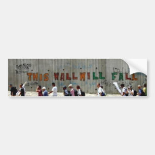 Autocollant De Voiture ApartheidWall-Qalqilya