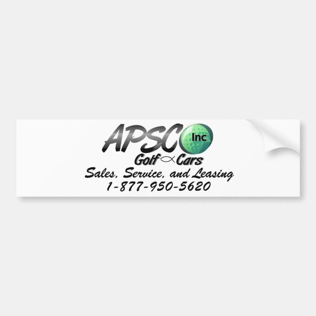 Autocollant De Voiture APSCO, Inc (Devant)