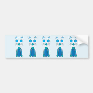 Autocollant De Voiture Aqua CAT