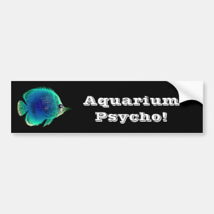 Autocollant De Voiture Aquarium Psycho